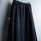 "MM⑥" Inside-out design long flare skirt