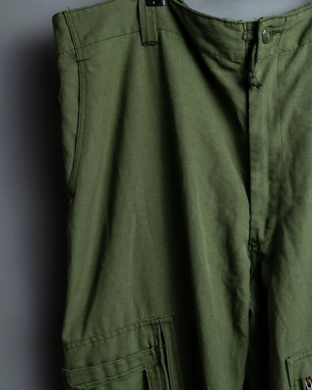 Military Four Pocket Oversized Pants