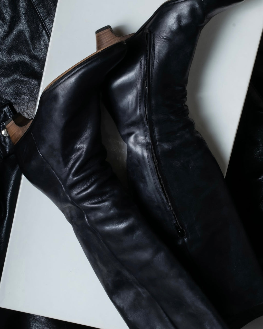 "Maison Martin Margiela" Unisex long boots