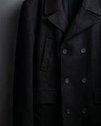 Vintage herringbone drop shoulder p coat