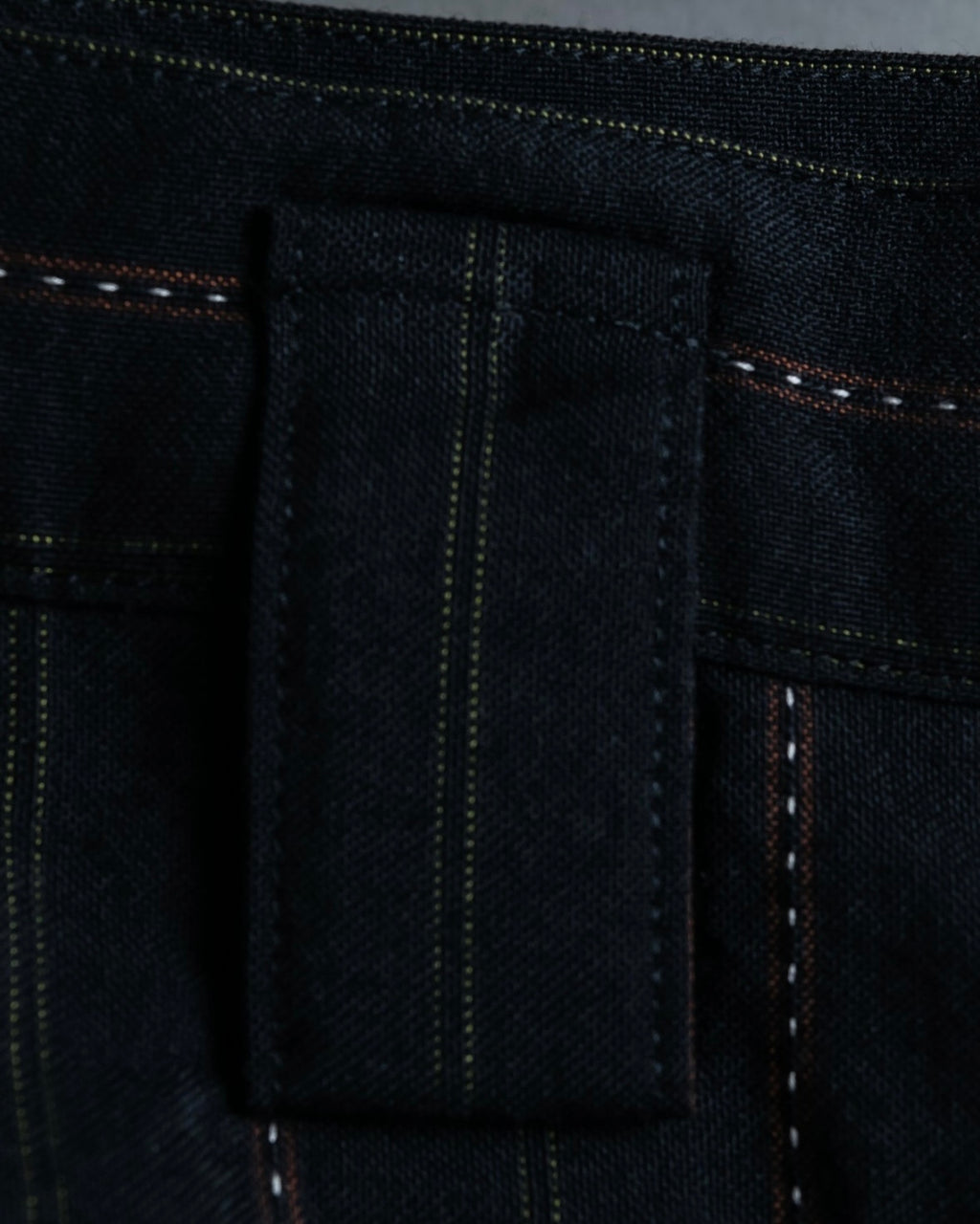 "Y's" Red Line Striped Wrap Pants Design Setup