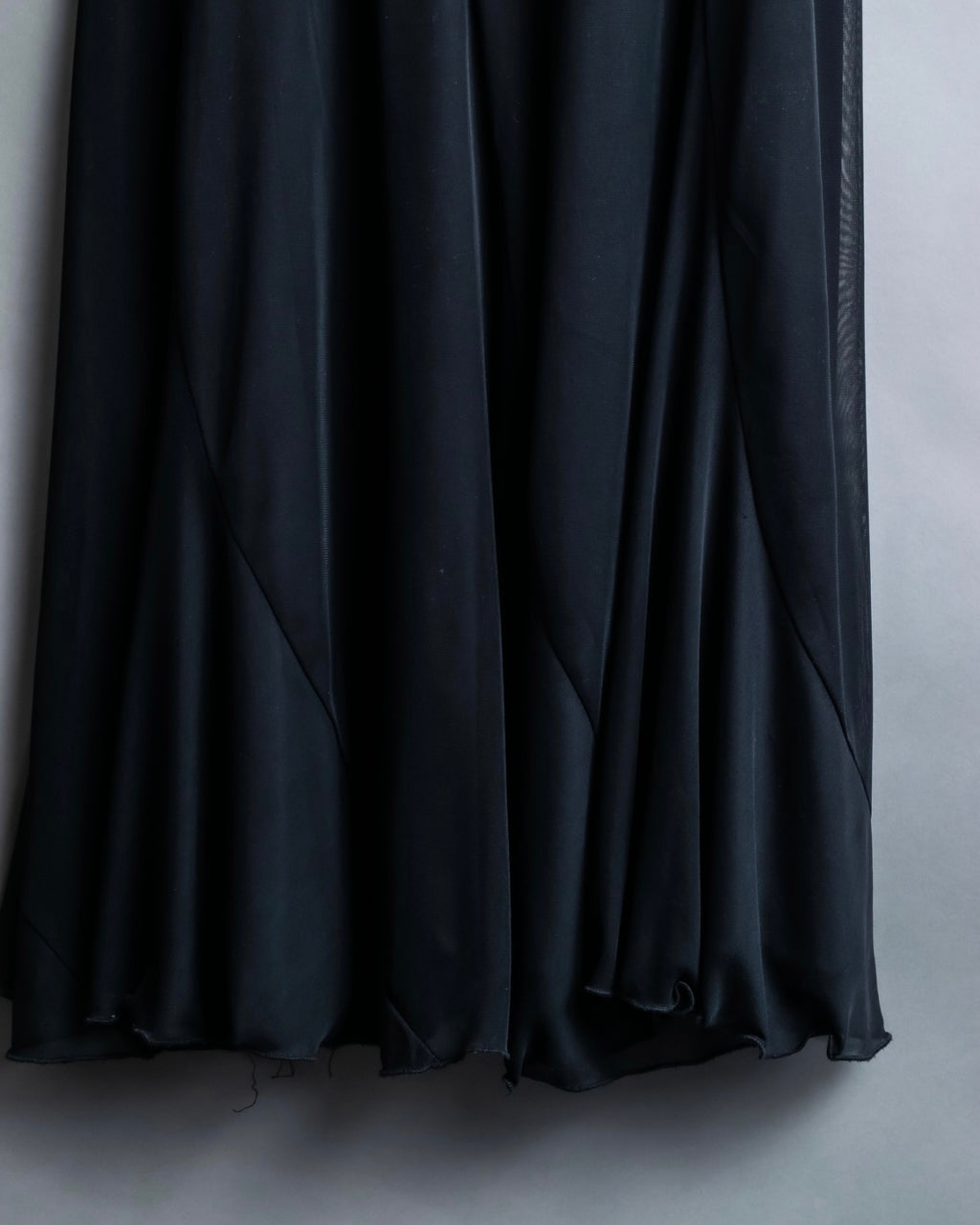 "POLO Paris" Sheer mermaid skirt