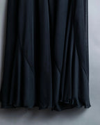 "POLO Paris" Sheer mermaid skirt