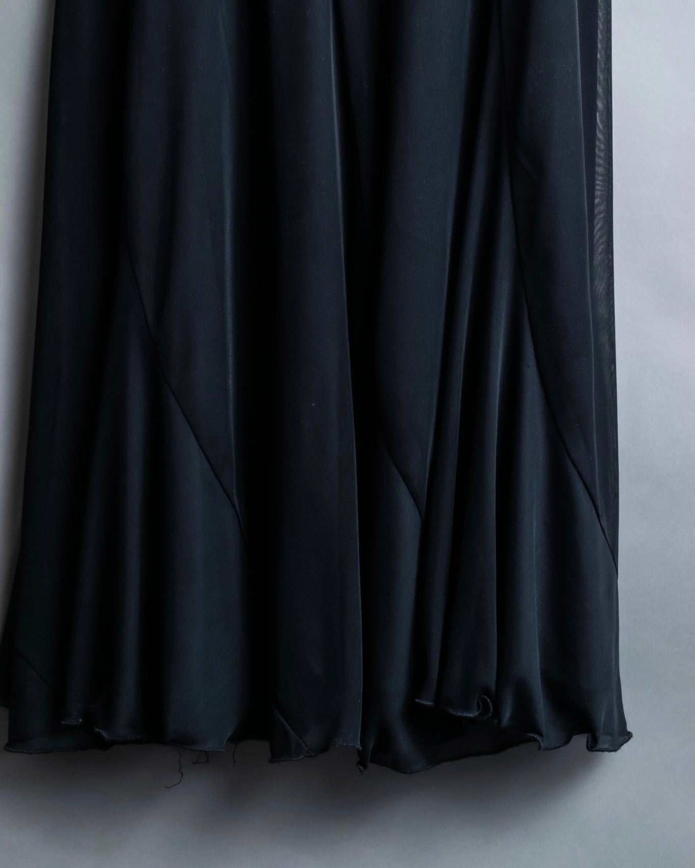 "POLO Paris" Sheer mermaid skirt