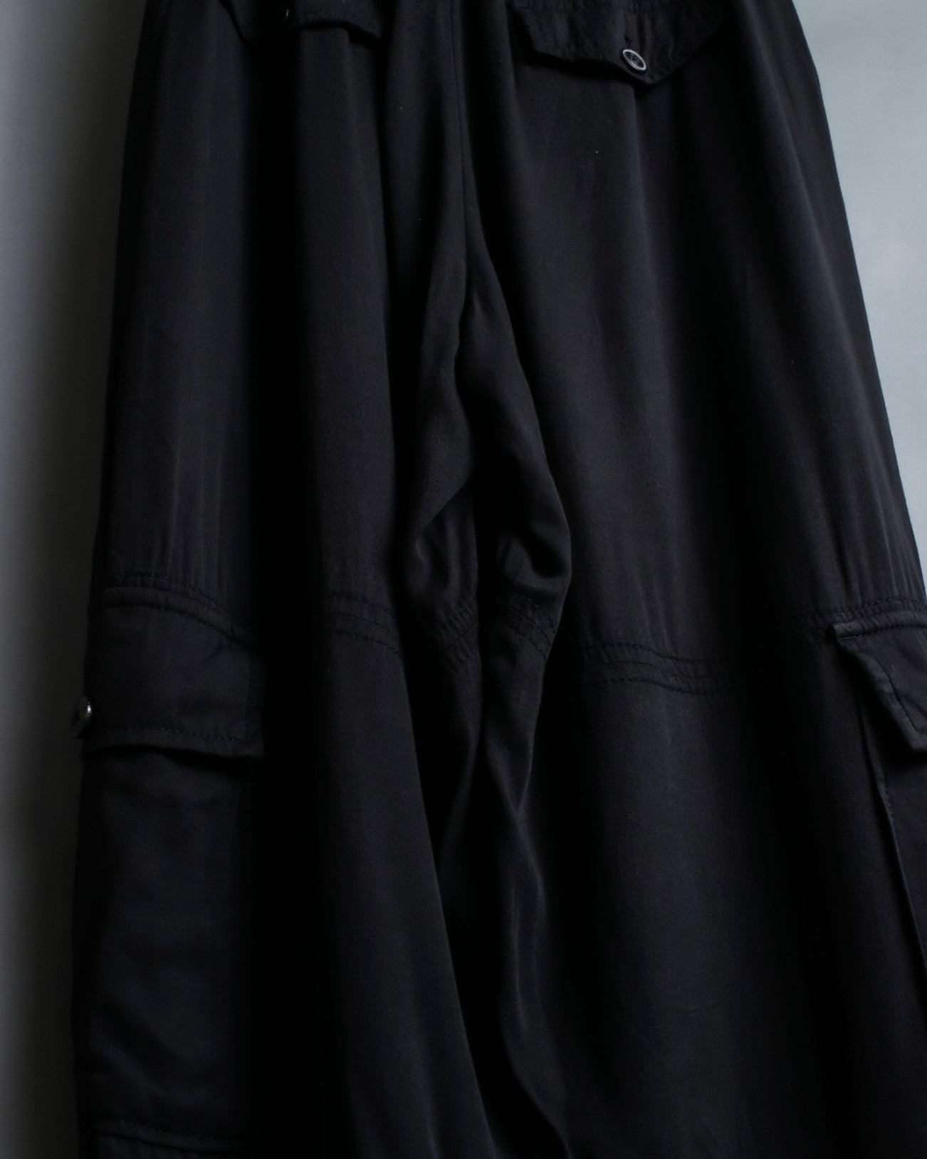 100% rayon thick cargo pants