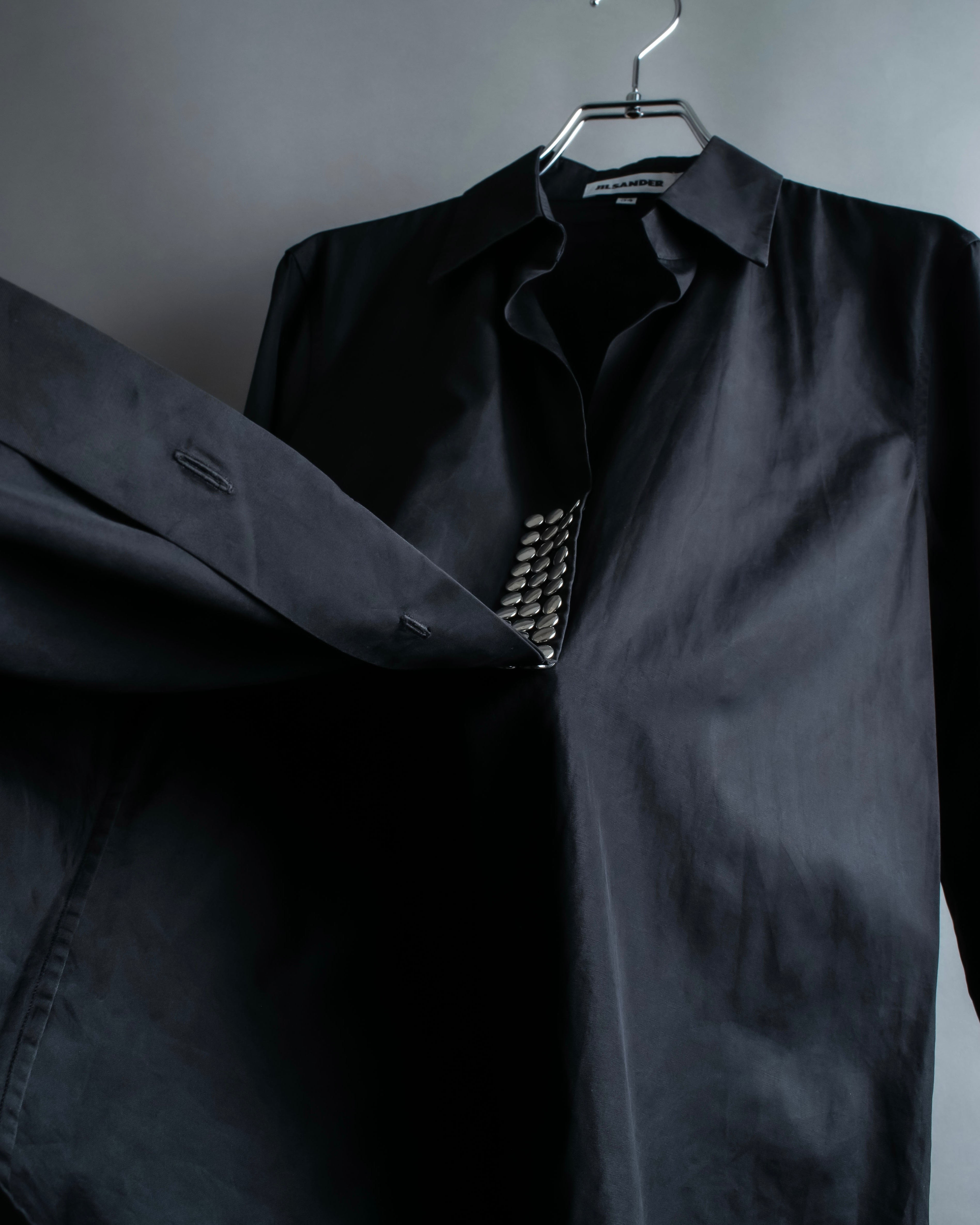 “JIL SANDER”  studs designed dress shirt