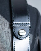 "Salvatore Ferragamo" enamel shoulder bag