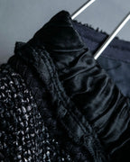 "PRADA" sheep fur wool duffel jacket