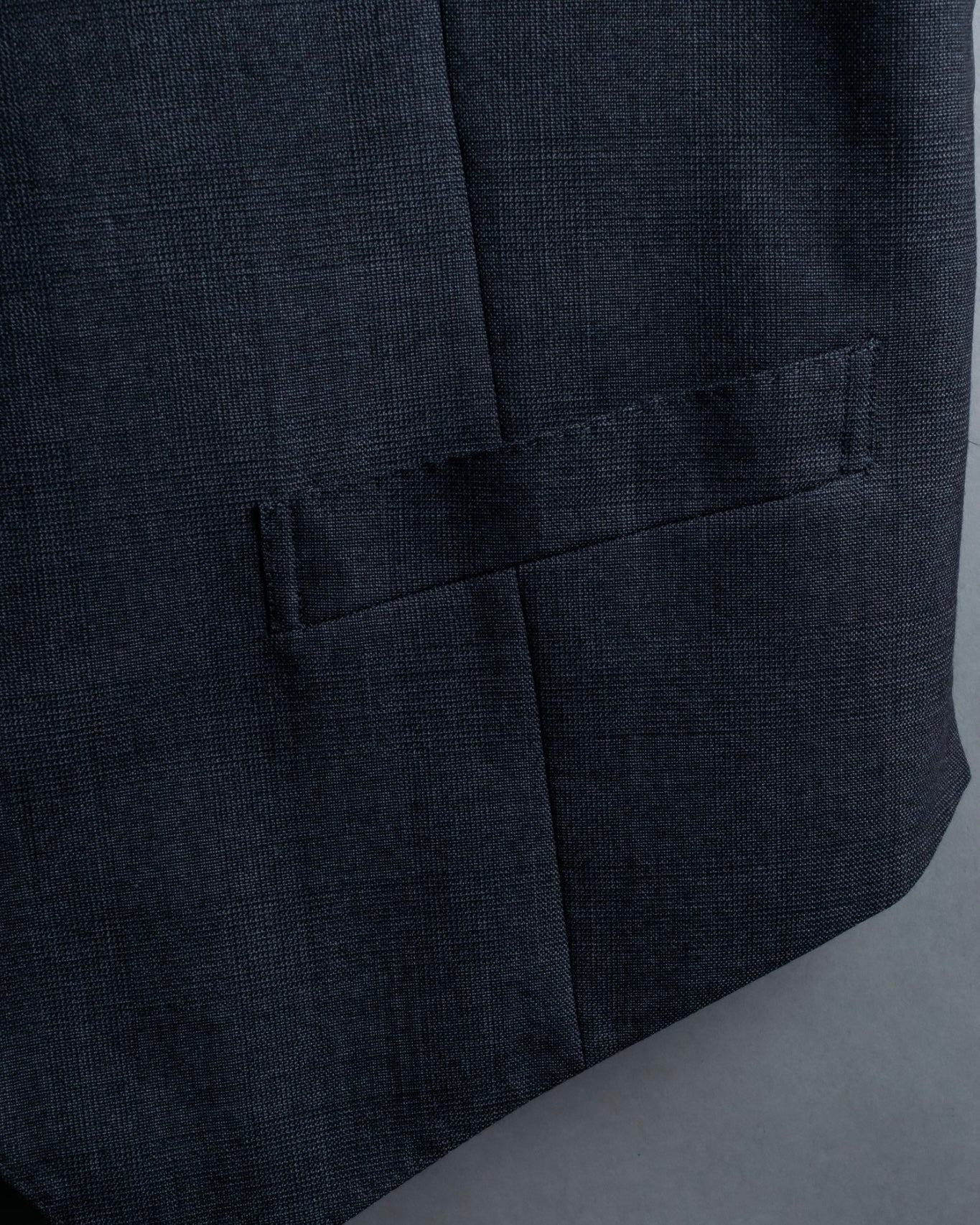 "KANSAI YAMAMOTO" Grey hidden check three-piece set up