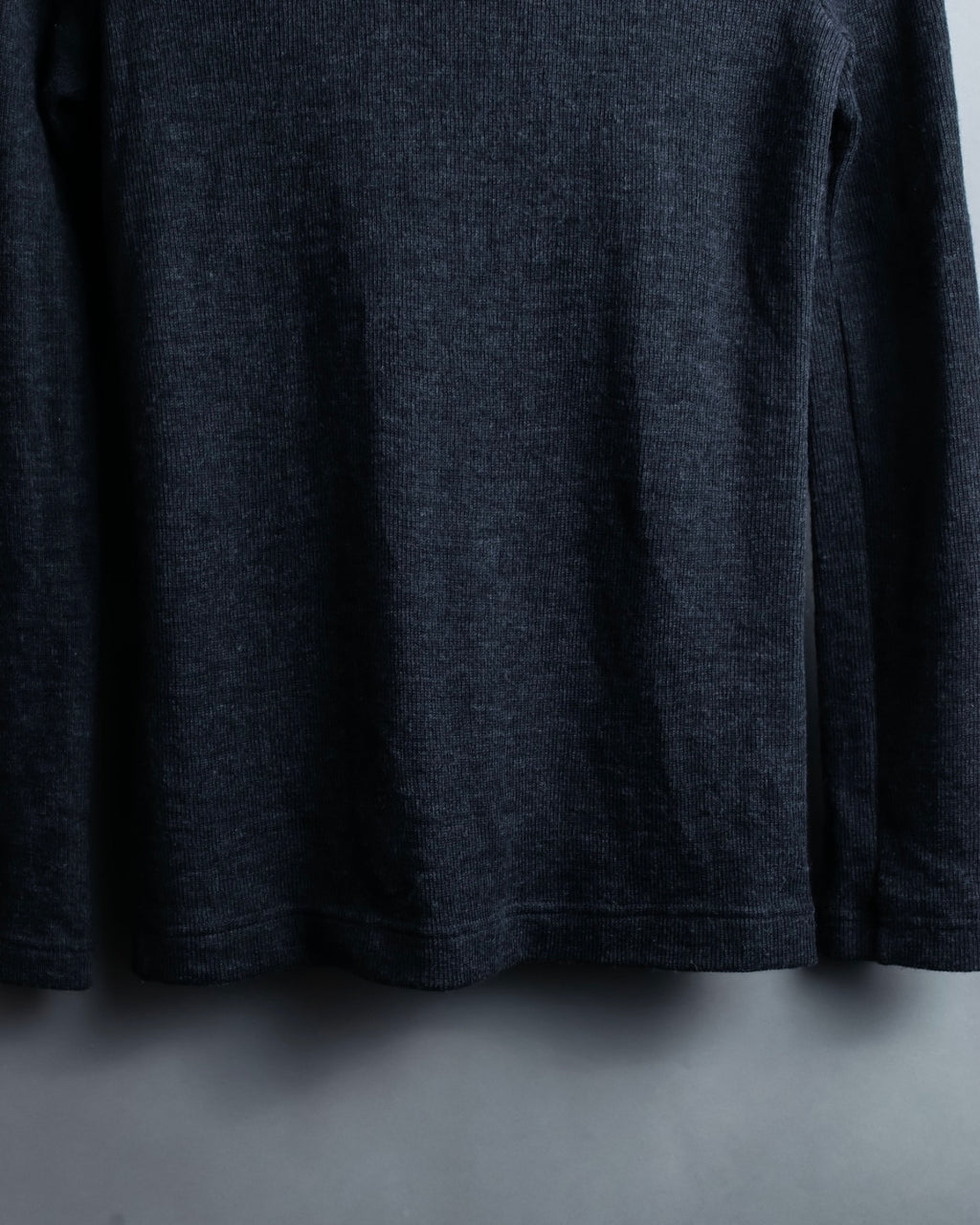 "tricot COMME des GARCONS" Light 100% wool layered knit