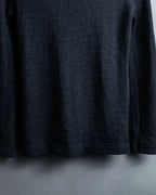 "tricot COMME des GARCONS" Light 100% wool layered knit