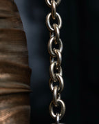 "Yves Saint Laurent" Overlapping fabric motif necklace