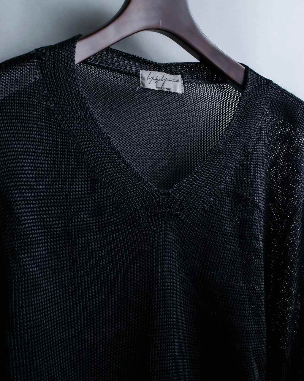 "Yohji Yamamoto POUR HOMME" rayon 100% summer knit 