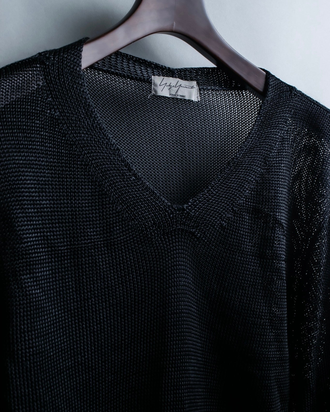 "Yohji Yamamoto POUR HOMME" rayon 100% summer knit 