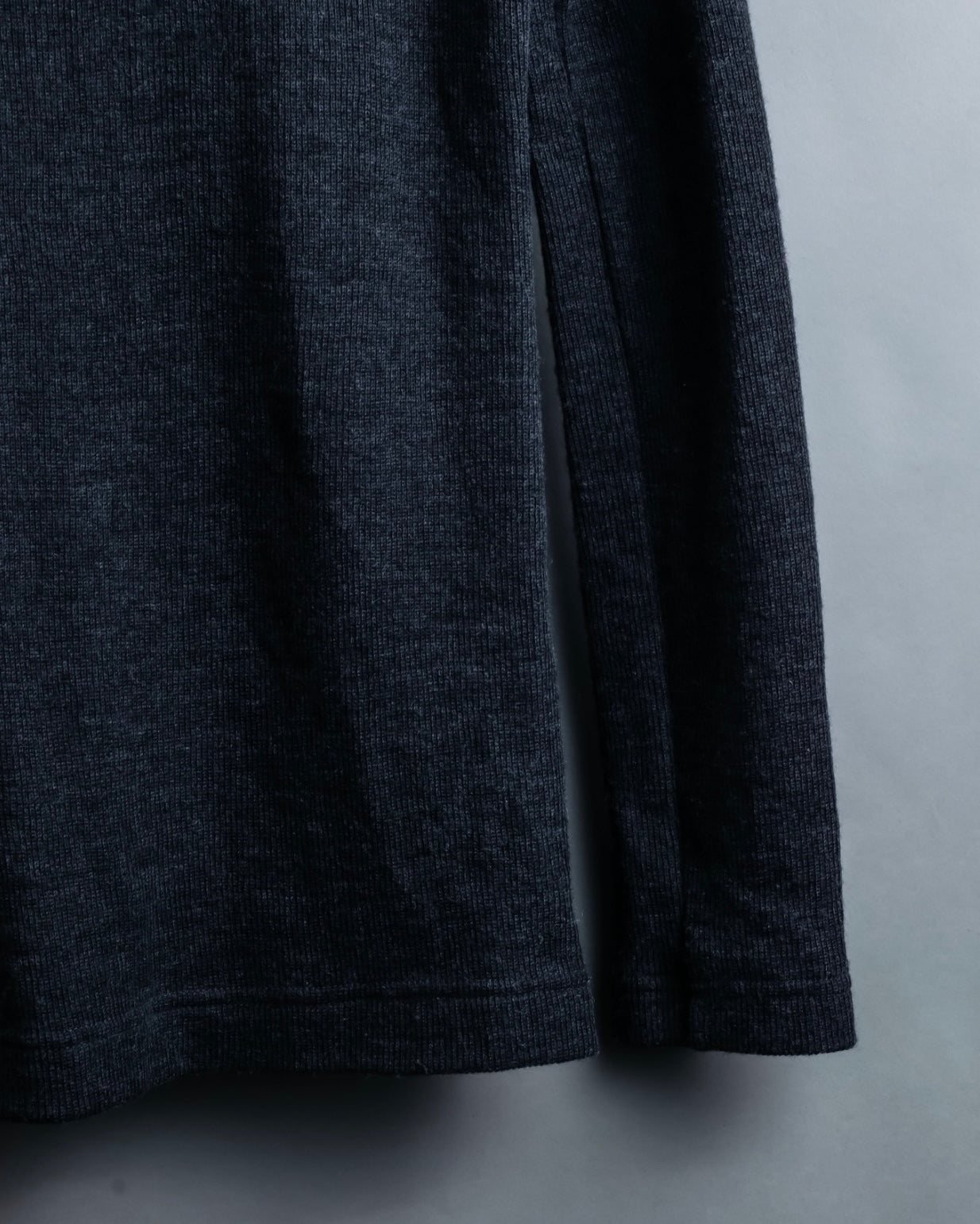 "tricot COMME des GARCONS" Light 100% wool layered knit