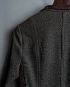 "KANSAI BIS" tailored corduroy combination jacket