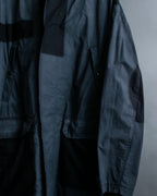 "LANVIN paris" mint condition silk blend double zip spring coat