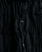 "COMME des GARÇONS" ruched sheer shirt