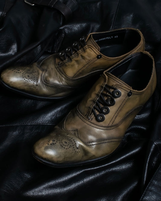 "Alfred Bannister" leather dress shoes