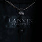 "LANVIN" 100% Cashmere walnut button chester coat
