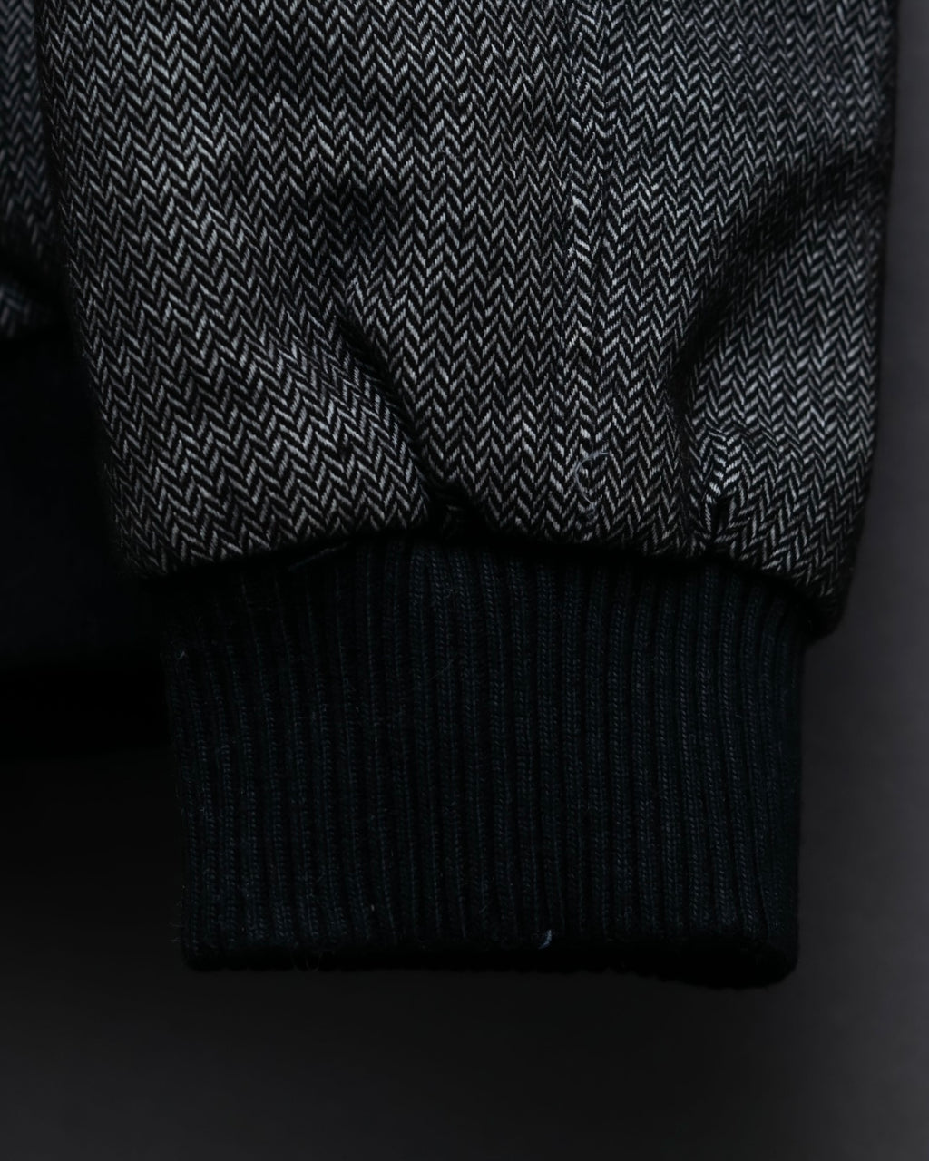 "JUNYA WATANABE" Cotton Herringbone Hoodie Jacket