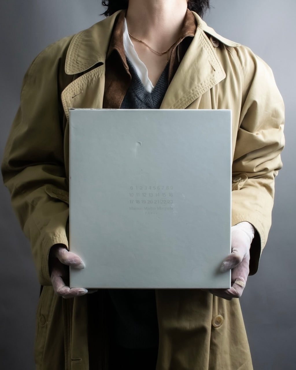 "Maison Martin Margiela (AW 2014)" Cowhide grunge heel boots