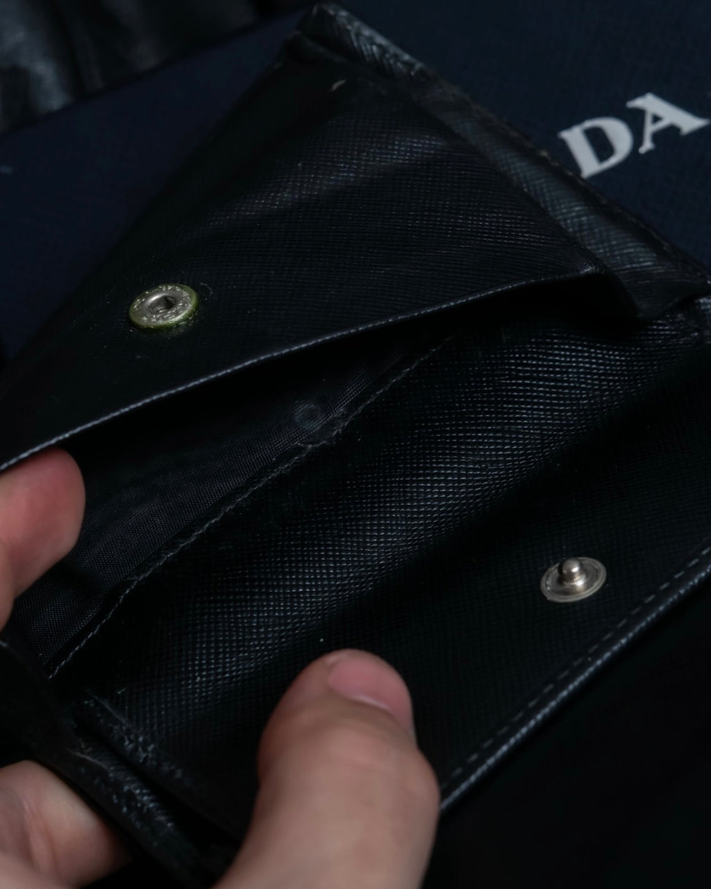 "PRADA" Good condition compact wallet