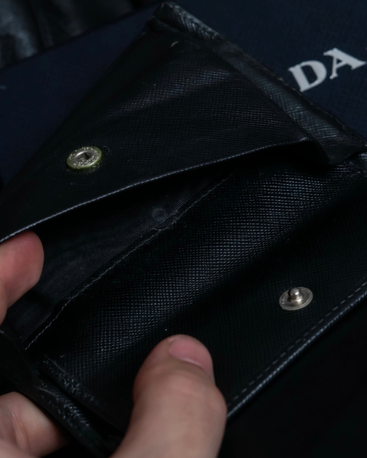 "PRADA" Good condition compact wallet