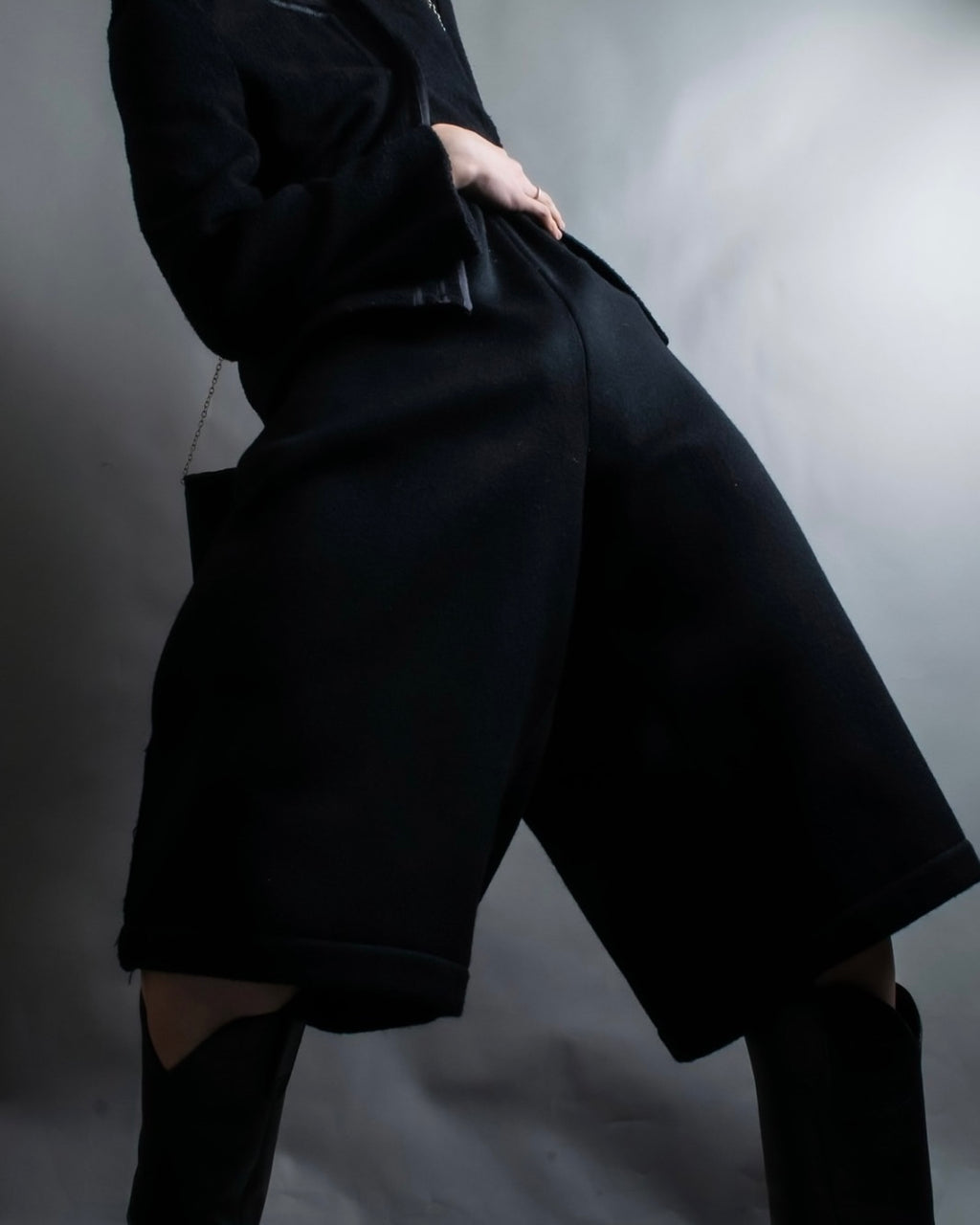 "Y's" Special Thick Oversized Shorts