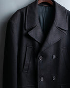 Vintage herringbone drop shoulder p coat