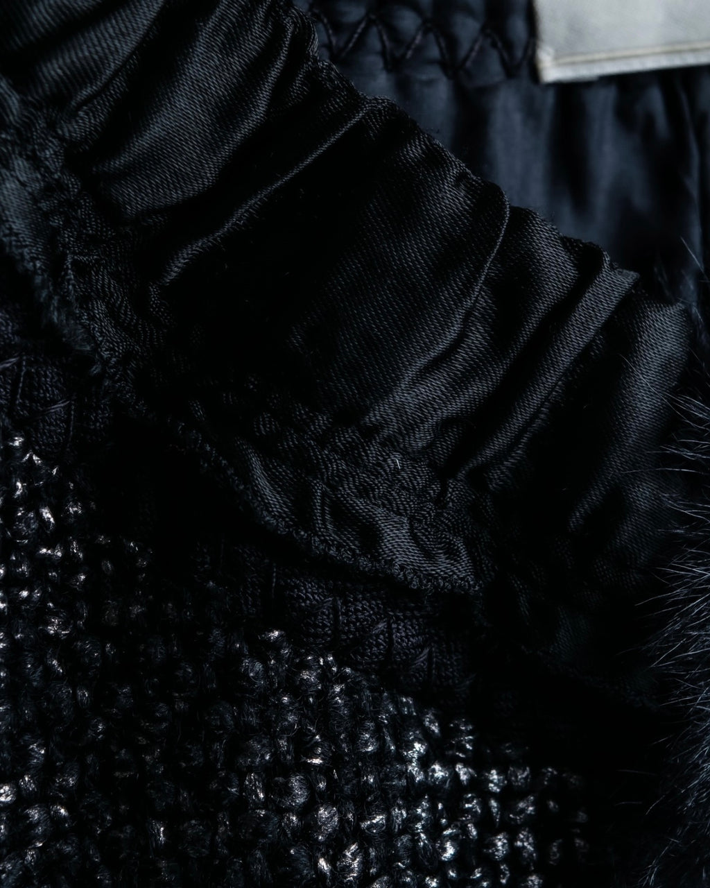 "PRADA" sheep fur wool duffel jacket