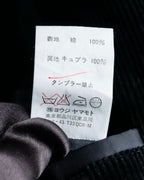 “Y’s for men” beautiful black corduroy single tailored jacket