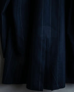 "MACKINTOSH" super oversized striped coat