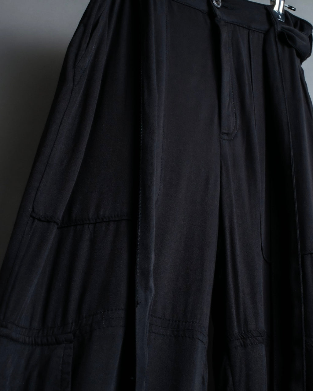 100% rayon thick cargo pants