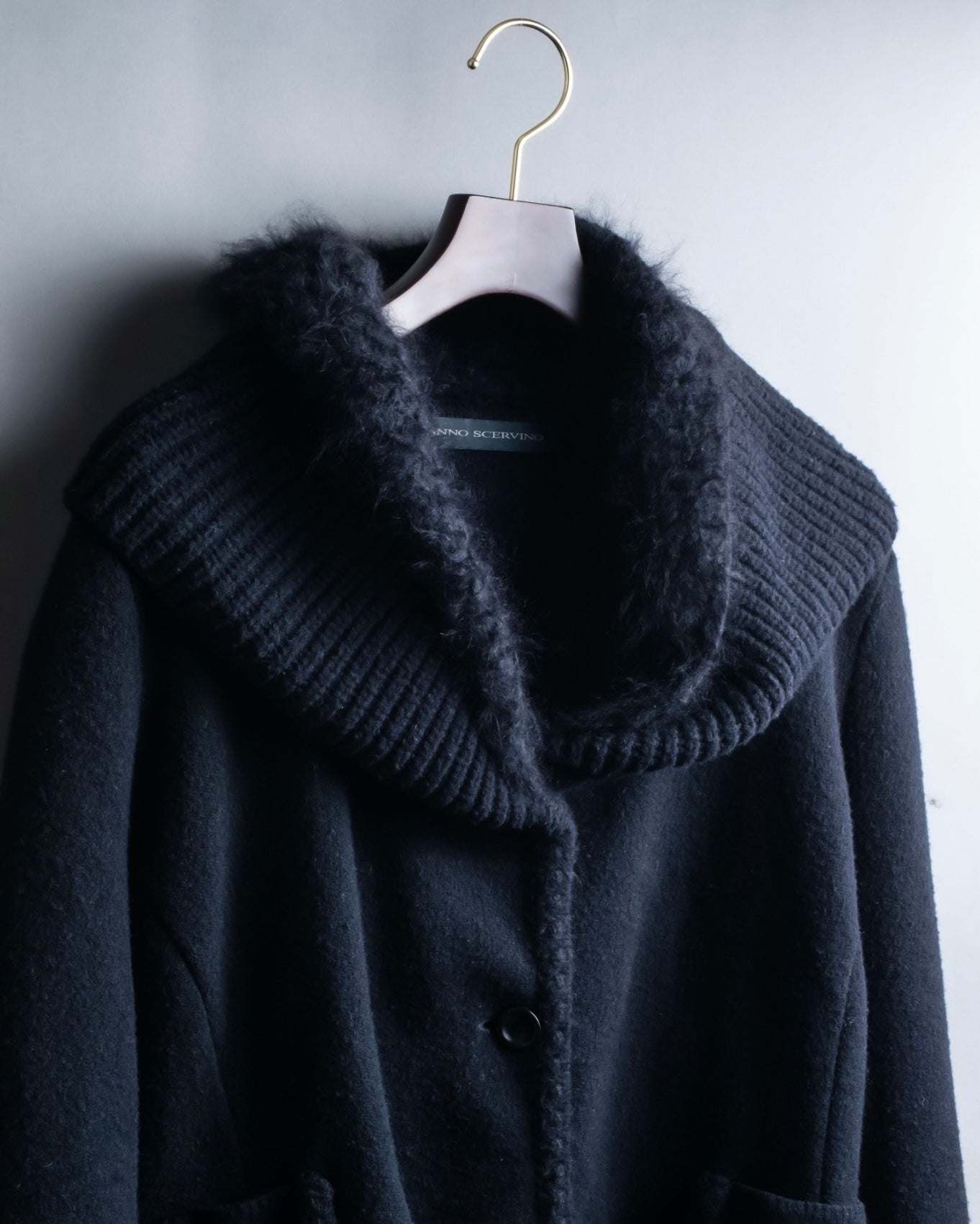 "Ermanno Scervino" Angora blend cardigan design jacket