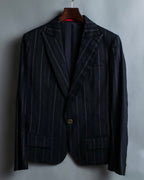 "Y's" Red Line Striped Wrap Pants Design Setup