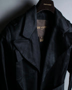 "Louis Vuitton" Peak lapel cotton coat