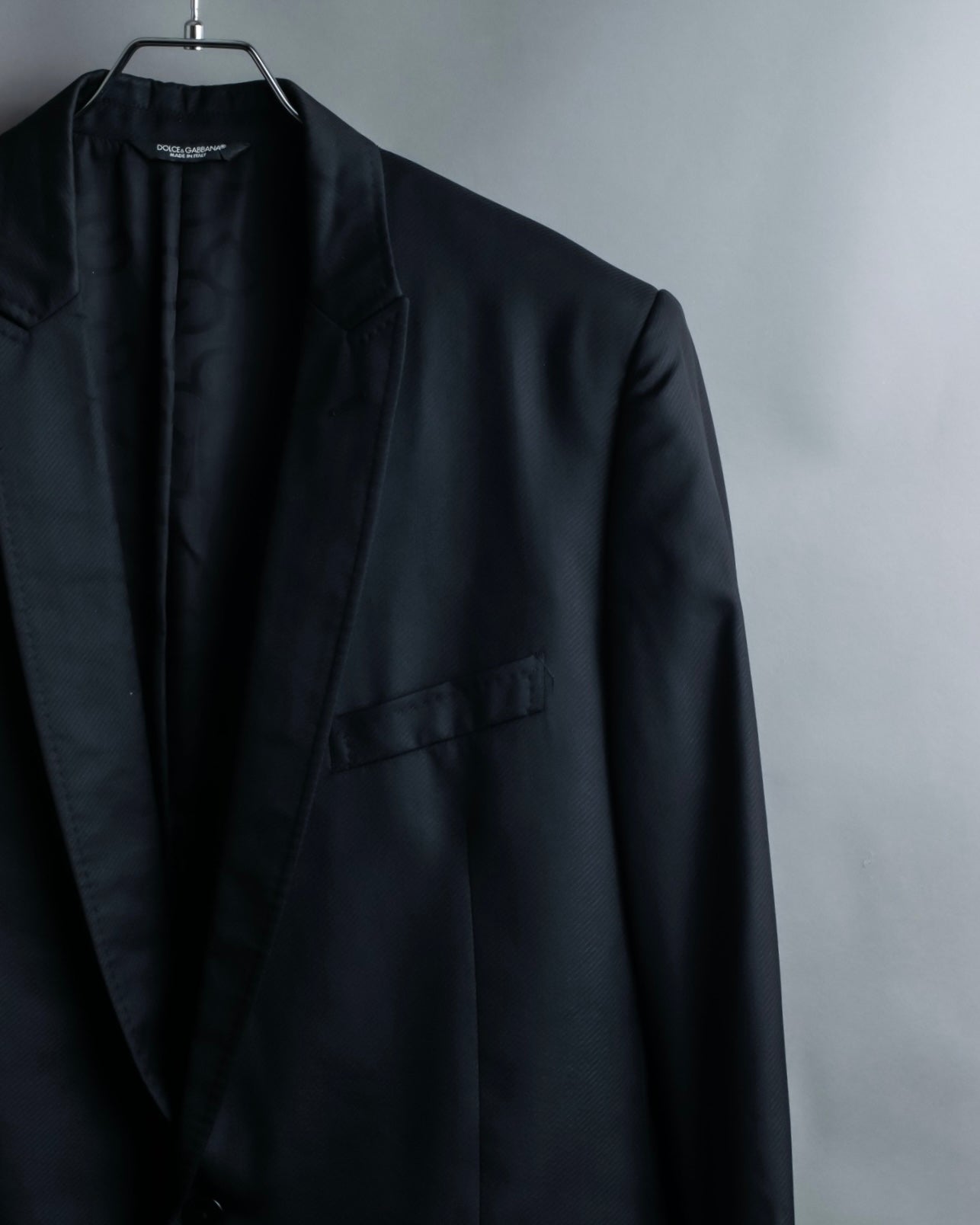 “Dolce & Gabbana” 3D front designed tailored jacket