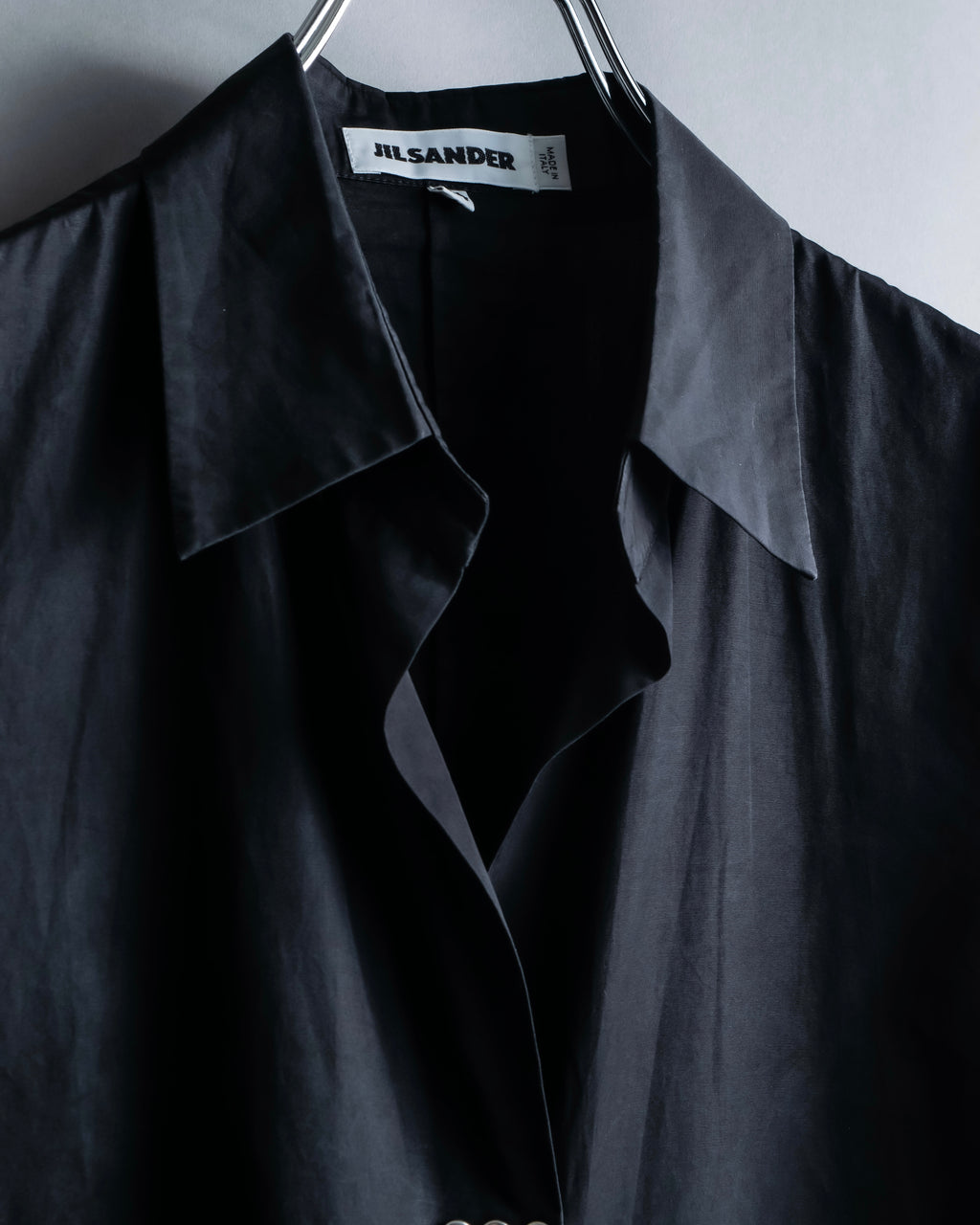 “JIL SANDER”  studs designed dress shirt