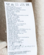 "MM6" Arm fringe design knit dress