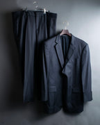 "GUCCI" silk blend gray blue spring setup