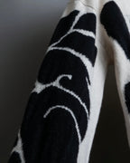 "BOTTEGA VENETA" art pattern cashmere 100% knit