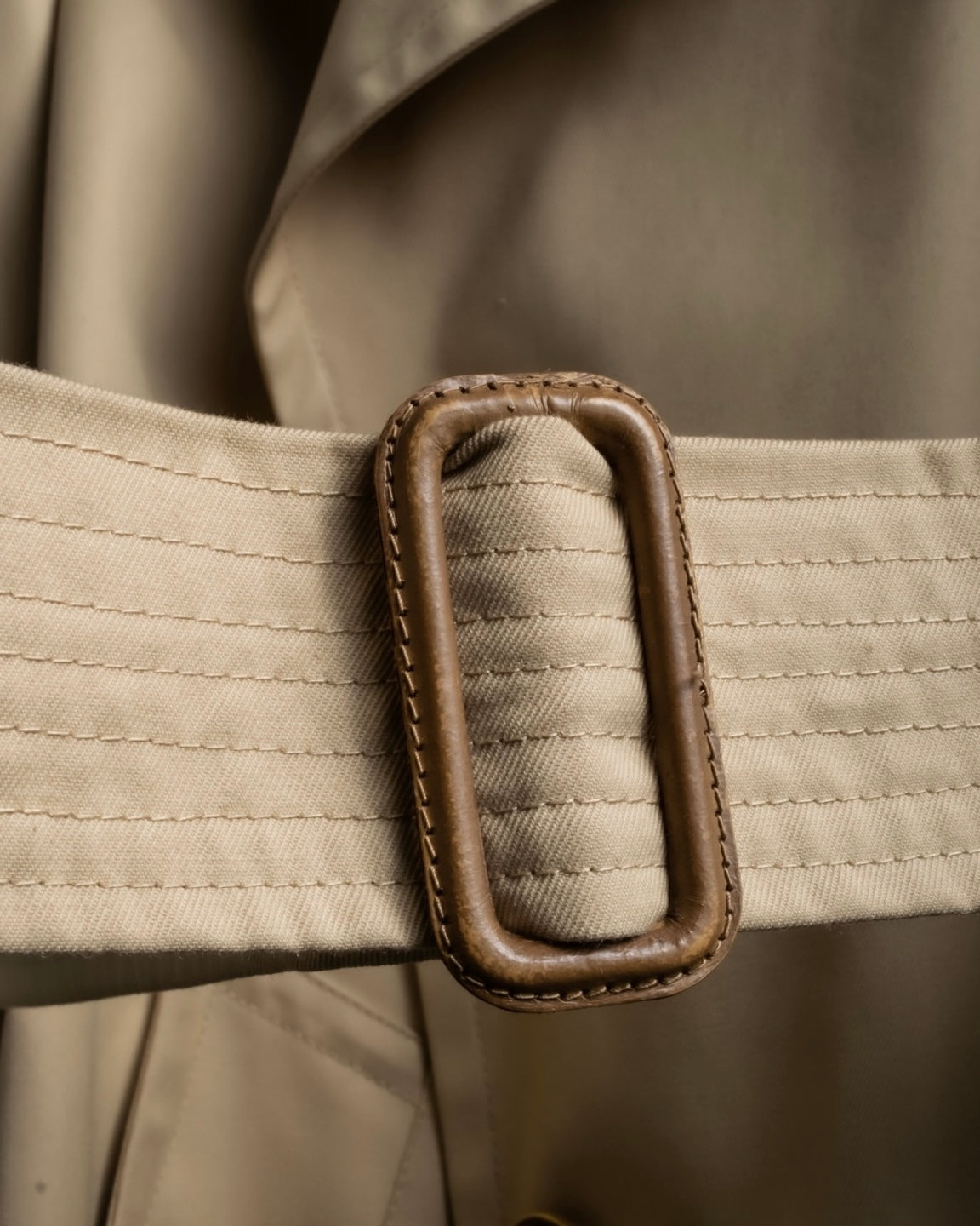 "GUCCI 70-80's" Big collar design oversize design trench coat