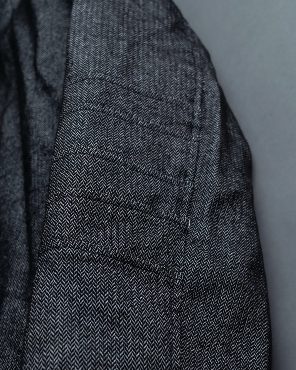 "JUNYA WATANABE" Cotton Herringbone Hoodie Jacket