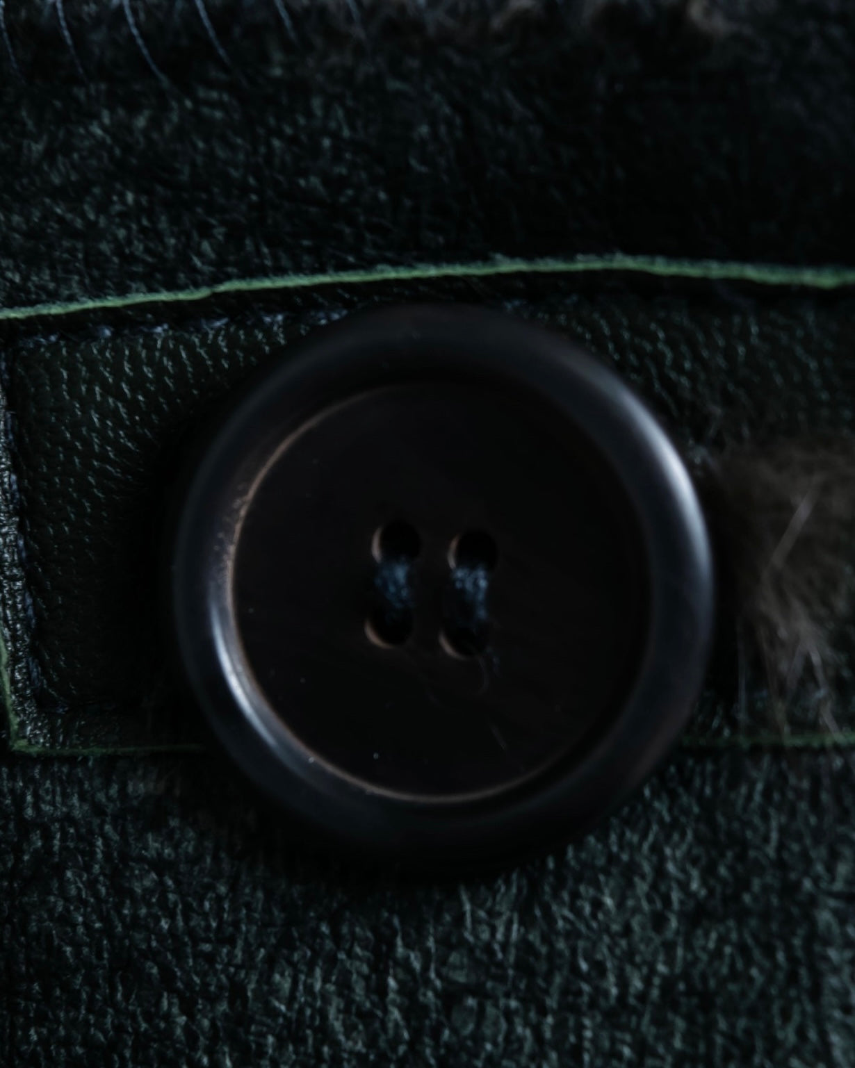 Vintage Rabbit & Fox Real Fur Coat