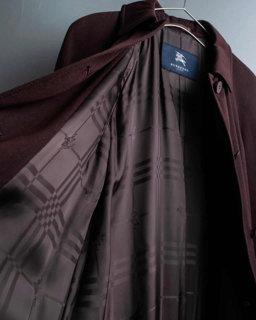 "BURBERRY 99's-" Spring Wool Long Sten Color Code