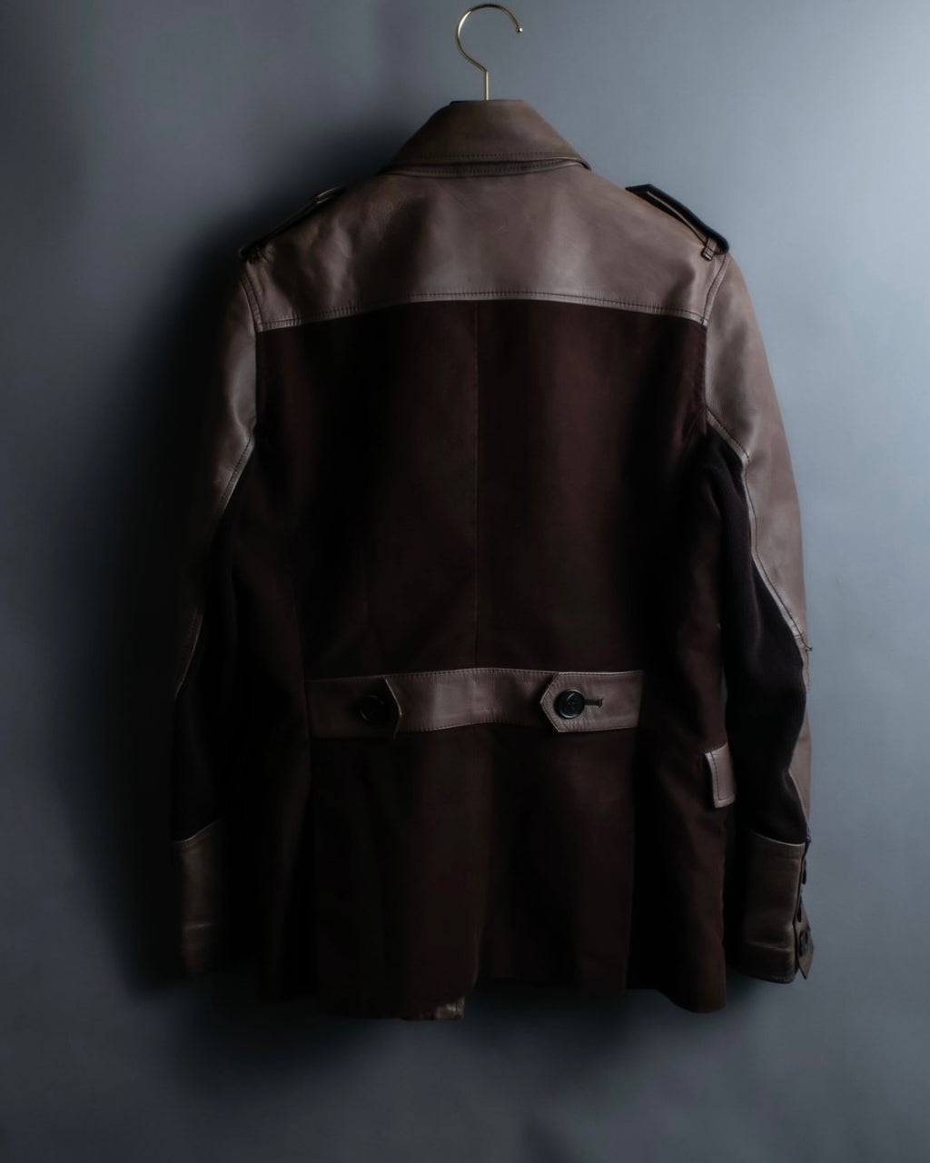 00's dal zip napoleon leather jacket