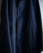 "MACKINTOSH" super oversized striped coat