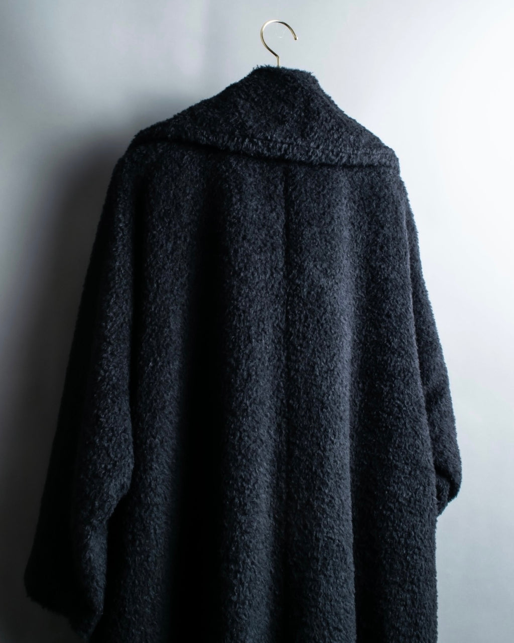 "Y's for living" Alpaca big collar airy coat