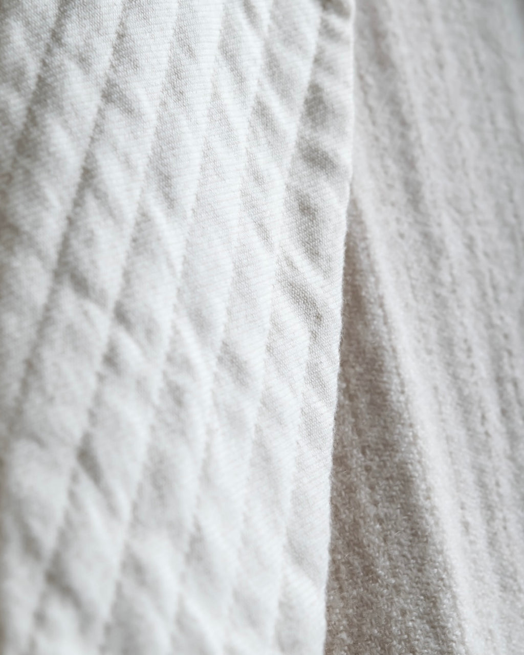 "SOWER" cashmere cotton double breasted tailored jacket